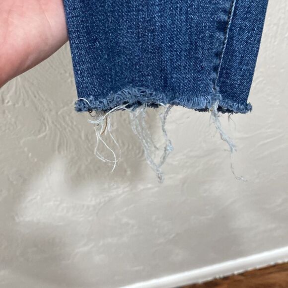 FRAME Denim Le High Raw Hem Skinny Jeans Size 27 - Picture 4 of 7